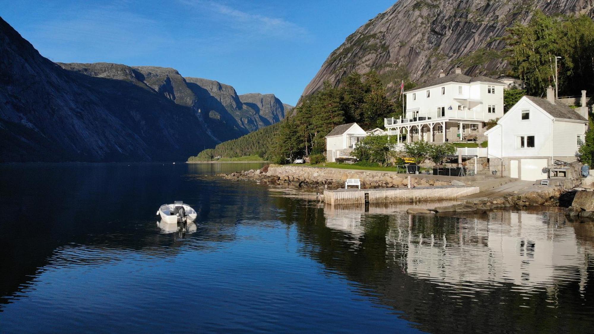 Fjordperlen Vila Eidfjord Exterior foto